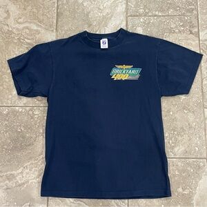 Vtg 90s 1998 Brickyard 400 T Shirt Nascar Racing Indianapolis Logo 7 Spell Out M